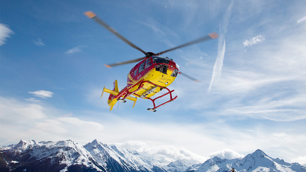Skiunfall im Ausland
