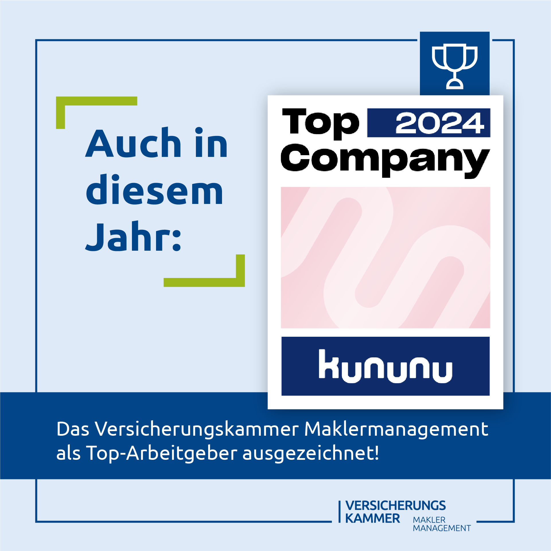 Top Company kununu Auszeichnung