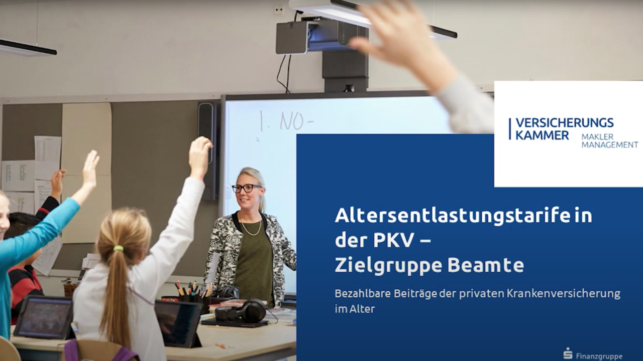 Altersentlastungstarif in der PKV: Zielgruppe Beamte